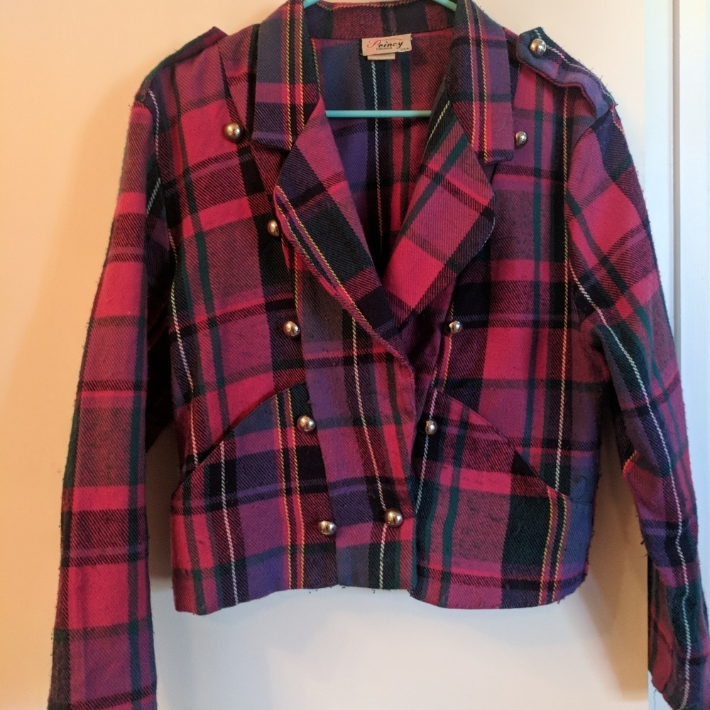 Vintage '80s punk rock jacket